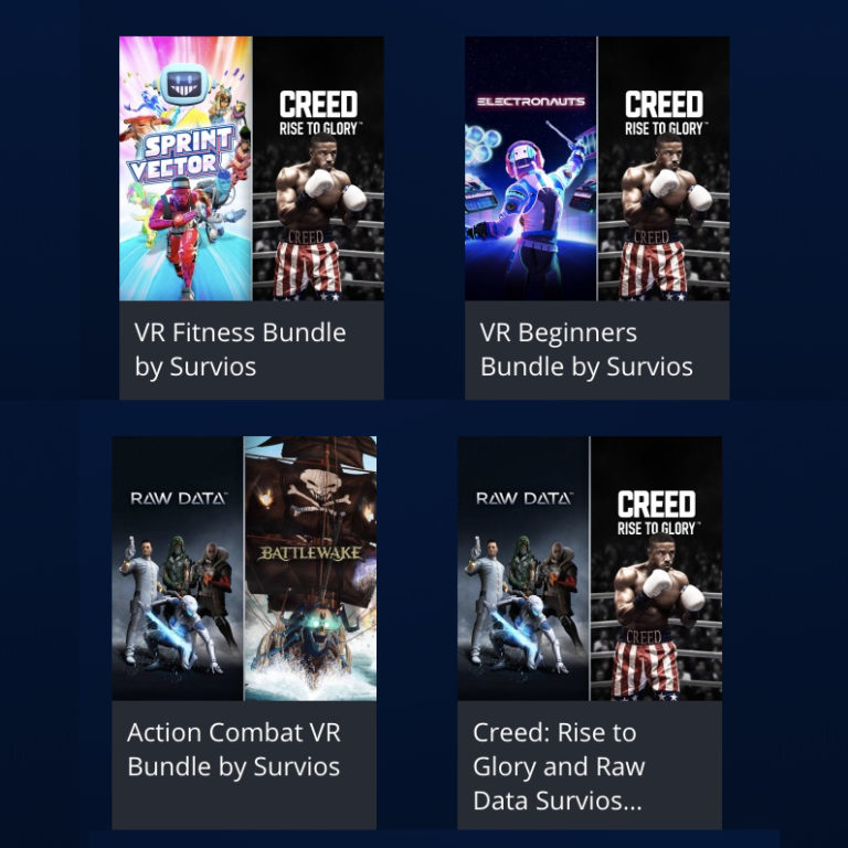 Introducing Four New Survios PS VR Bundles