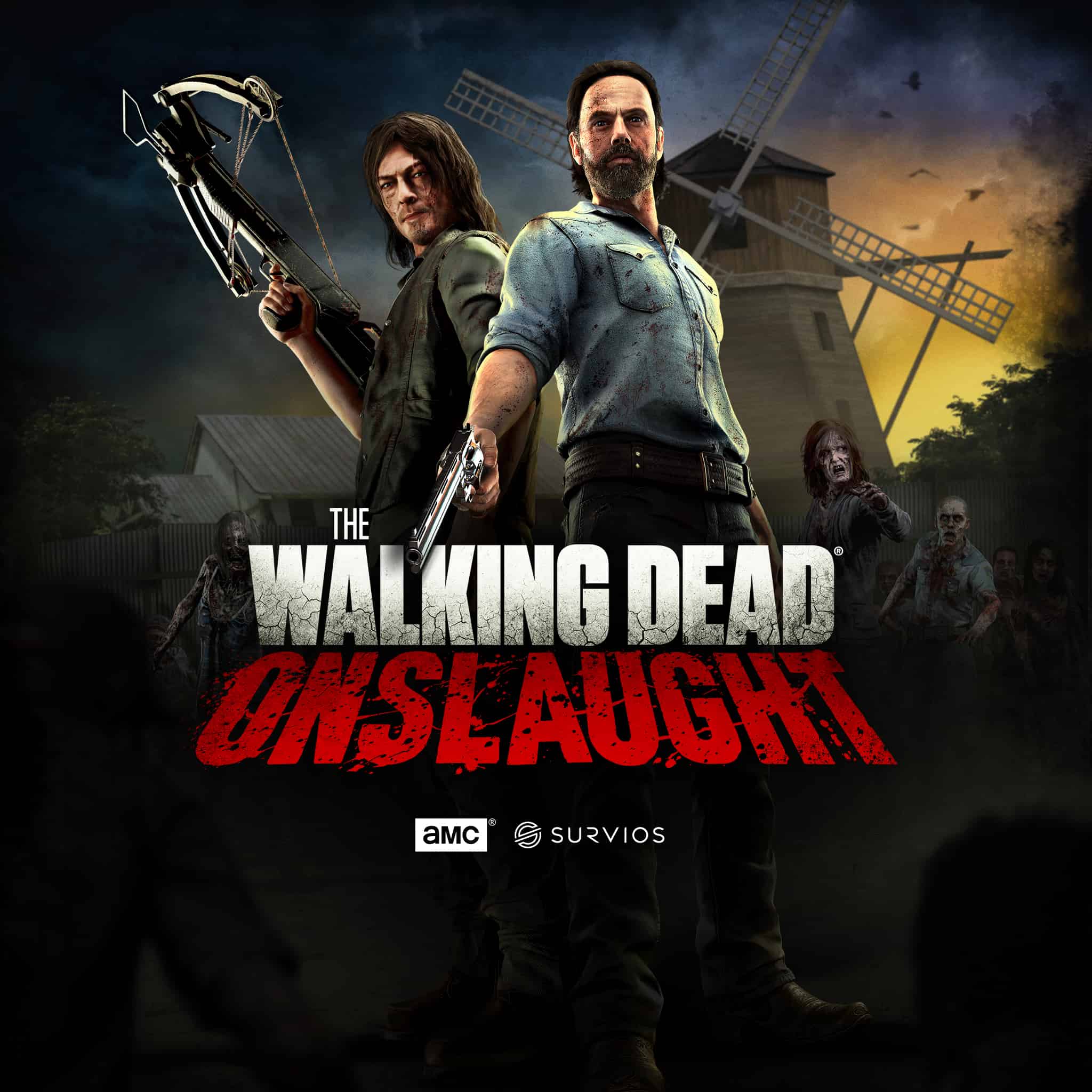 The walking dead onslaught как играть без vr