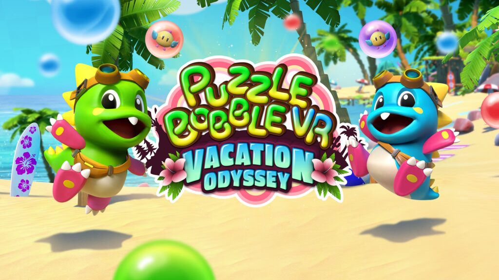 puzzle bobble vr key art