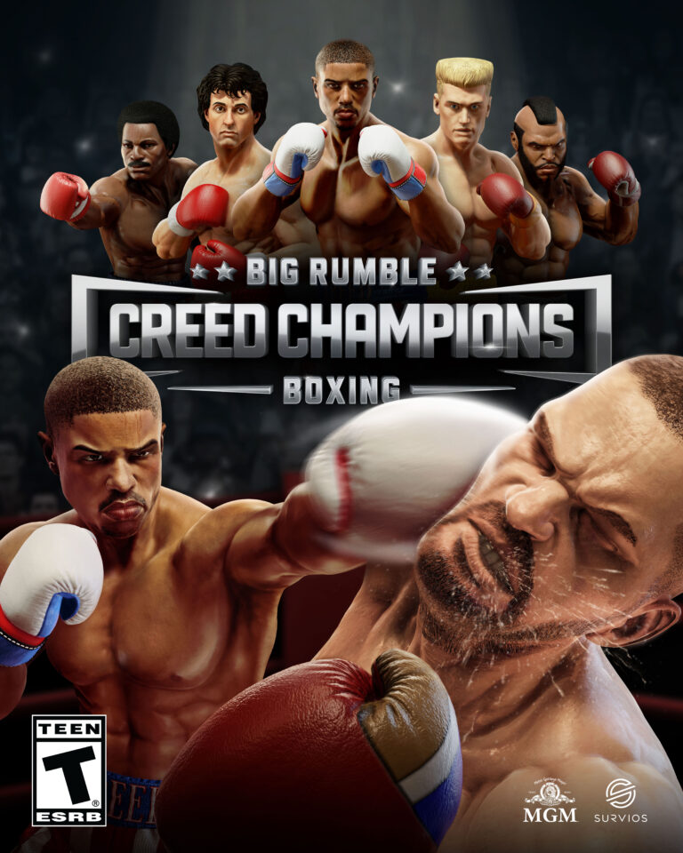 Rocky Balboa and Adonis Creed are coming to Nintendo Switch, PS4, Xbox One and Steam in Big Rumble Boxing: Creed Champions on September 3rd!
