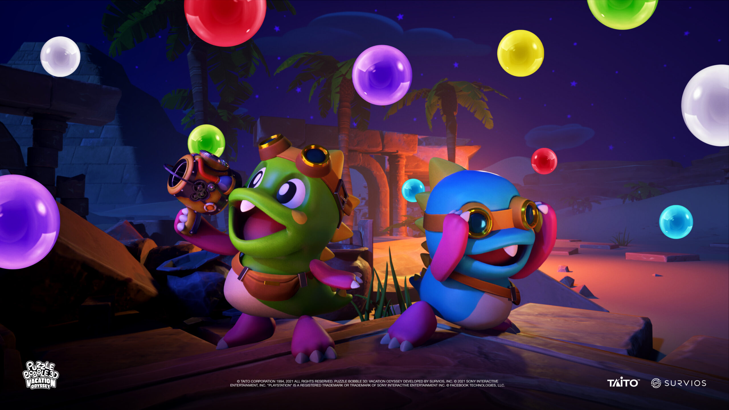 ugunstige fossil Funktionsfejl Puzzle Bobble 3D: Vacation Odyssey Out Now on PS4, PS5 and PS VR! - Survios